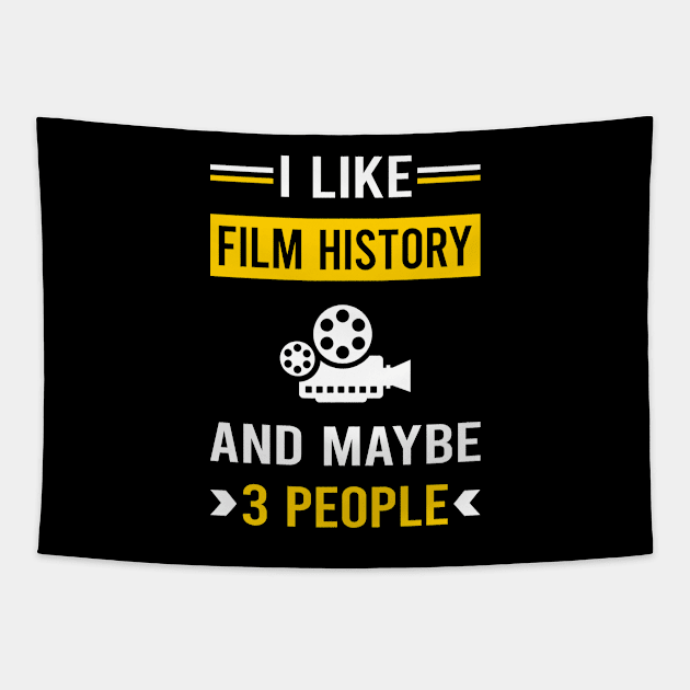 3 People Film History Movie Movies Tapestry by Bourguignon Aror