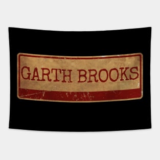 Aliska, text red retro Garth Brooks Tapestry