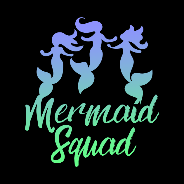 Mermaid Squad by bubbsnugg