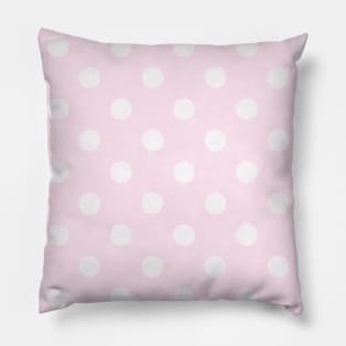 Polka Dots Pink Pillow