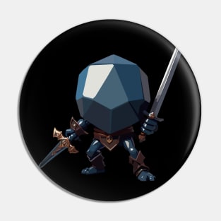 D20 Class - Fighter Pin