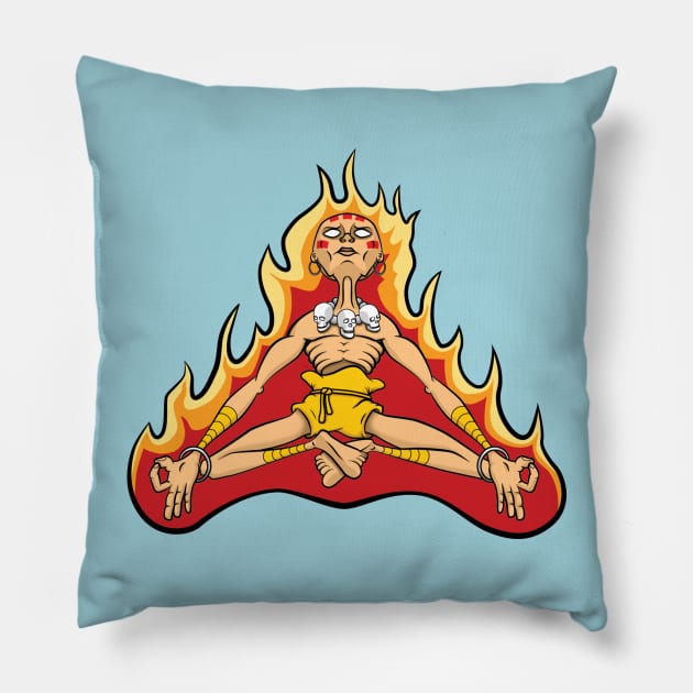 Dhalsim Pillow by Crate time