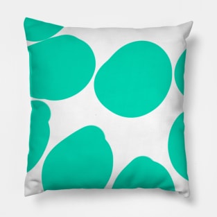 blue dots design Pillow