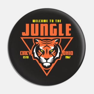 Cincinnati Bengals 2022 Super Bowl! Welcome to The Jungle Pin