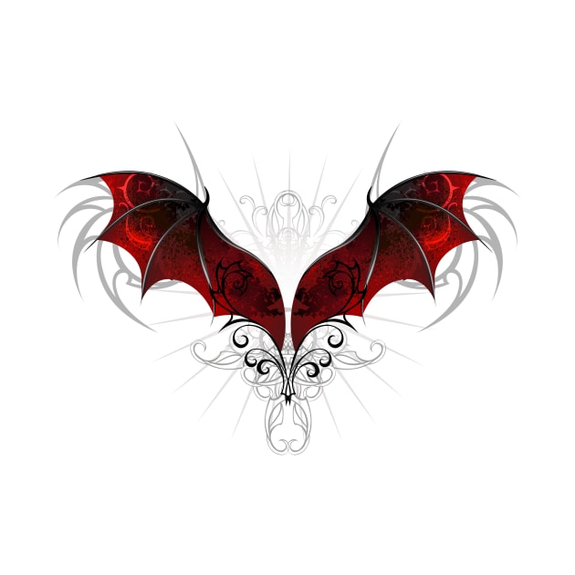 Wings of Dragon ( Red Dragon Wings ) by Blackmoon9