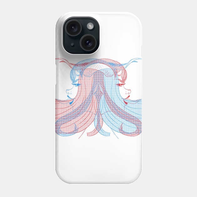 Twin Succubi Phone Case by Marinuk