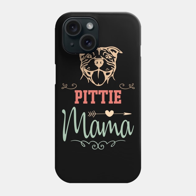 PITBULL MAMA Phone Case by BonnyNowak