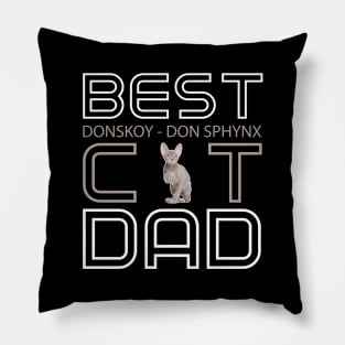 Best Donskoy - Don Sphynx Cat Dad Pillow