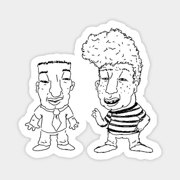 George and Harold Magnet by Jacob_James_1