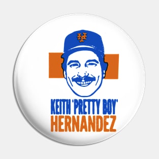 Keith 'Pretty Boy' Hernandez - Vintage Stamp Design Pin