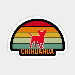 Chihuahua Vintage Silhouette Magnet