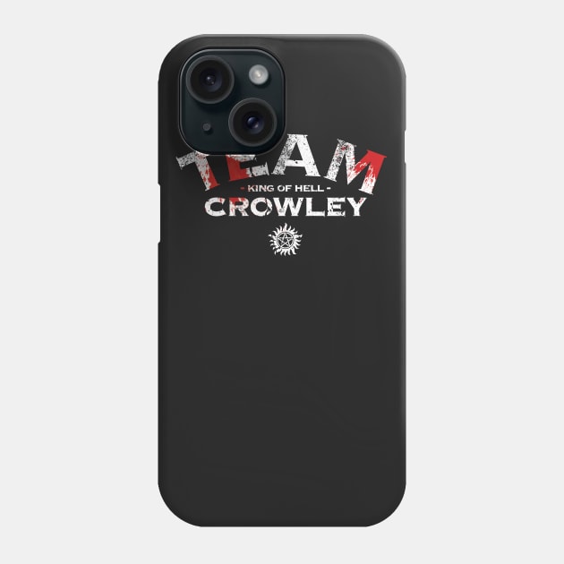 Team Crowley Phone Case by HappyLlama