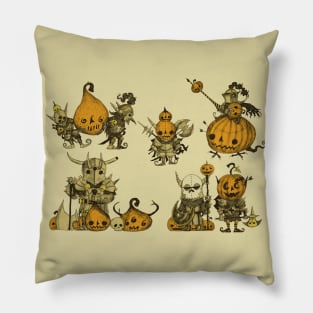 Gourdy Goblins Pillow