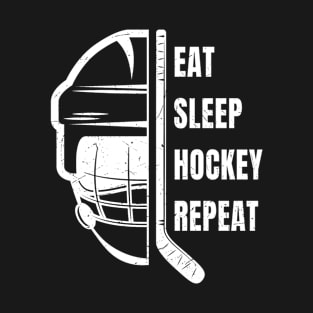 Eat Sleep Hockey Repeat T-Shirt