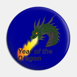 Chinese new year dedicated to the dragon Pin