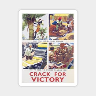 Crack For Victory Magnet