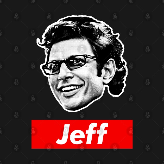 Jeff Goldblum Retro 90s Styled Aesthetic Design by DankFutura