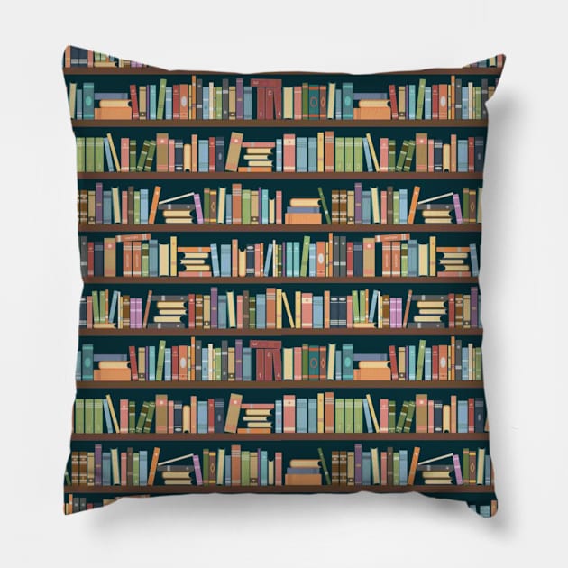 Library Pillow by ghjura