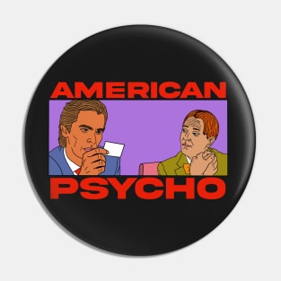 "American Psycho" Card Scene Pin