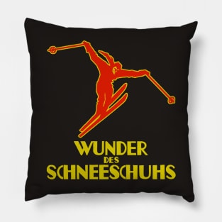 Wunder Des Schneeschuhs The Wonders of Skiing (1920 Film) Pillow