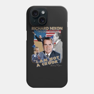 Richard Nixon 37th president Gangsta rap band bootleg Phone Case