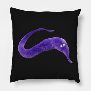 Purple Worm Pillow