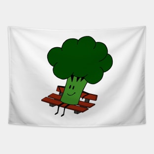 Relaxing Broccoli Tapestry