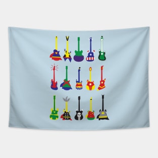 Guitar Heroes Tapestry