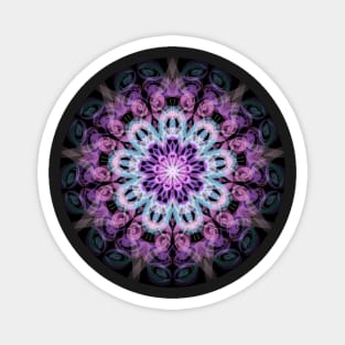 Cotton Candy Mandala Magnet