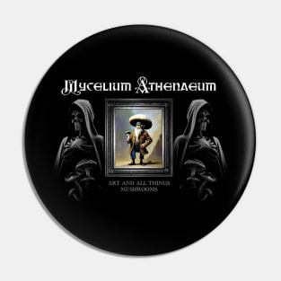 Mycelium Athenaeum Pin