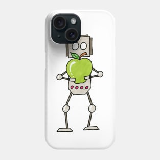 Green Apple bot Phone Case