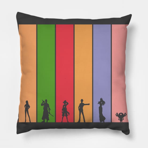 Strawhat Pirates Pillow by Diskarteh