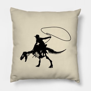 Cowboy and dinosaur Pillow