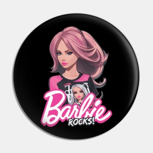 Barbie Rocks! Pin