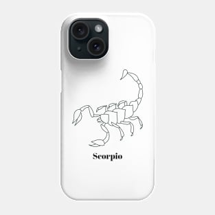 Scorpio Design Phone Case