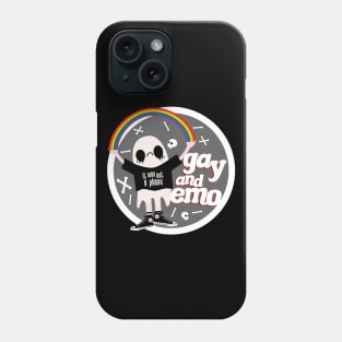 Gay and Emo Badge Phone Case