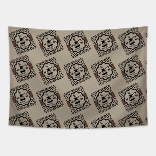 Turkish coffee lovers pattern Tapestry