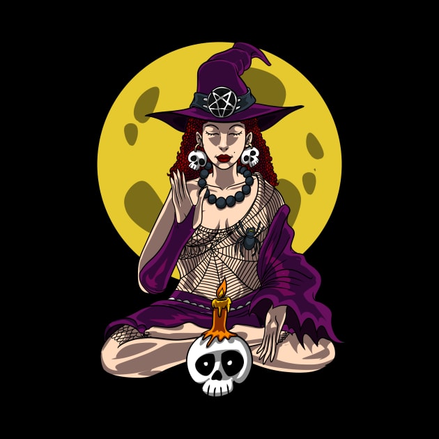 Witch Yoga Meditation by underheaven