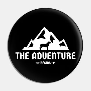 The Adventure Begins Pin