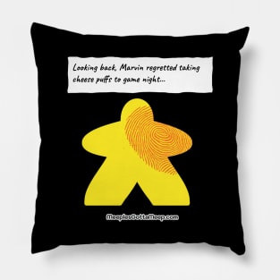 Cheese Puffs, yellow Pillow