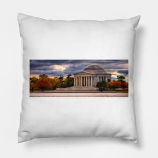 Early Morning at the Jefferson Memorial Pillow