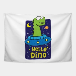 hello dino Tapestry