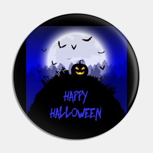 Batty Pumpkin Pin