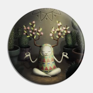 Surreal cactus garden Pin