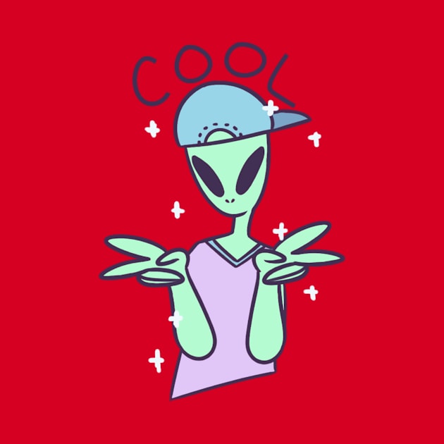 COOL ALIEN by Gavs_Art