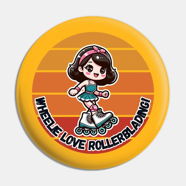 Wheelie love rollerblading! Pin by DShirt_Republic