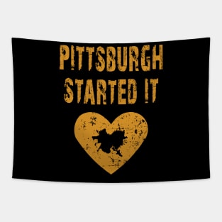 pittsburgh started it Tapestry