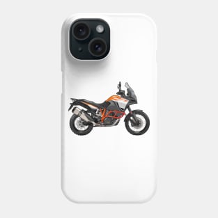 1290 Super Adventure Bike Illustration Phone Case