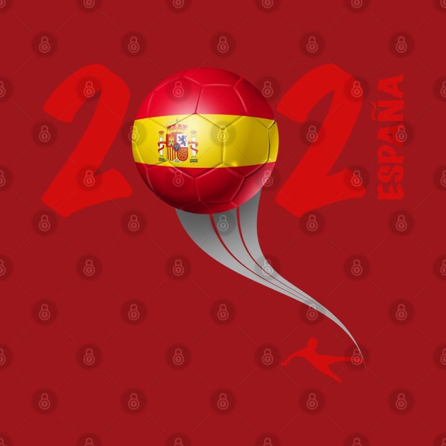 Spain Euro Soccer 2021 by DesignOfNations