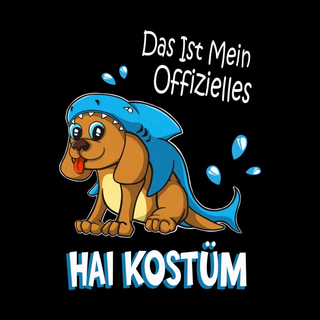 Niedlicher Hund Im Haifisch Kostüm Lustiges Kinder by Foxxy Merch